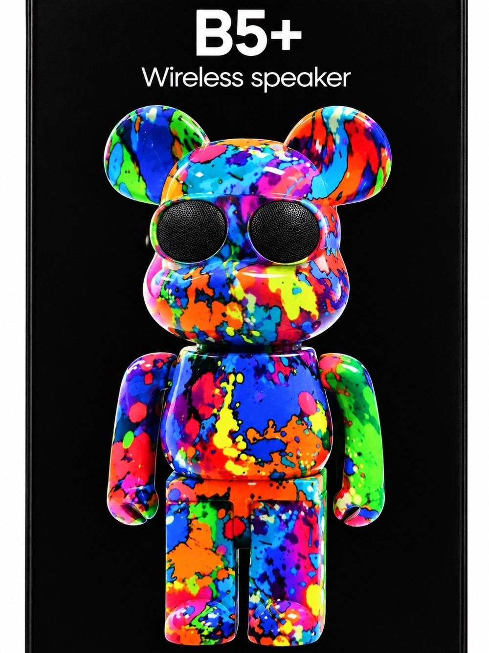 B5+ Wireless Speaker - Multicolor Splash